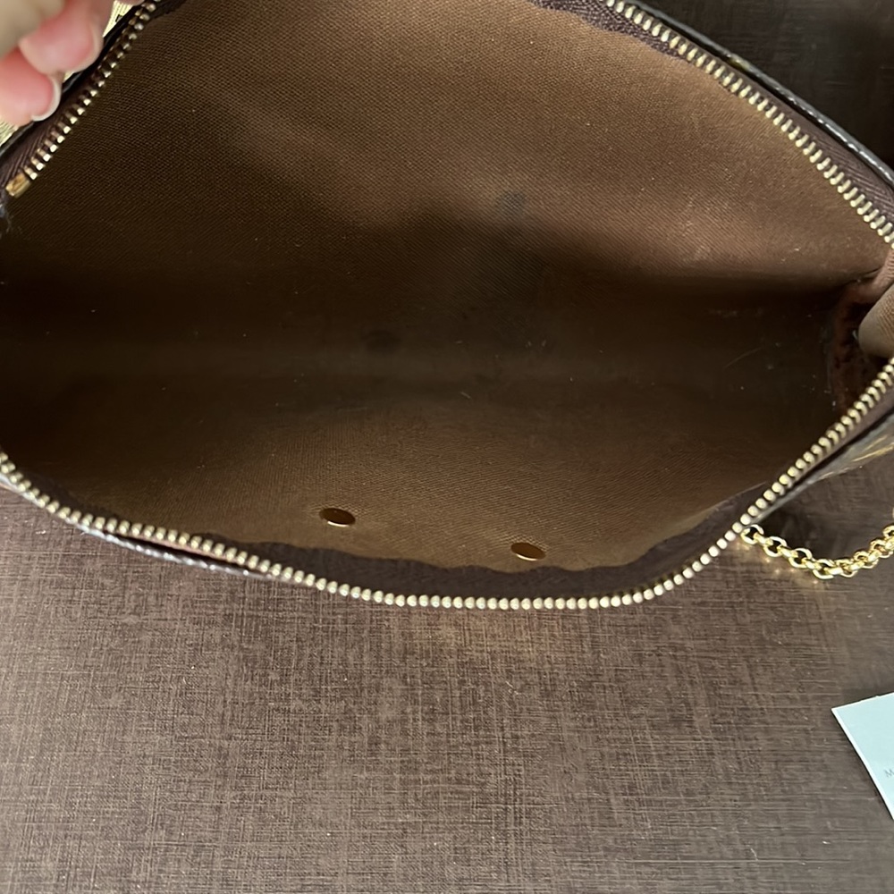 100% Authentic Louis Vuitton Eva Clutch/CrossBody bag - Picture 7 of 14